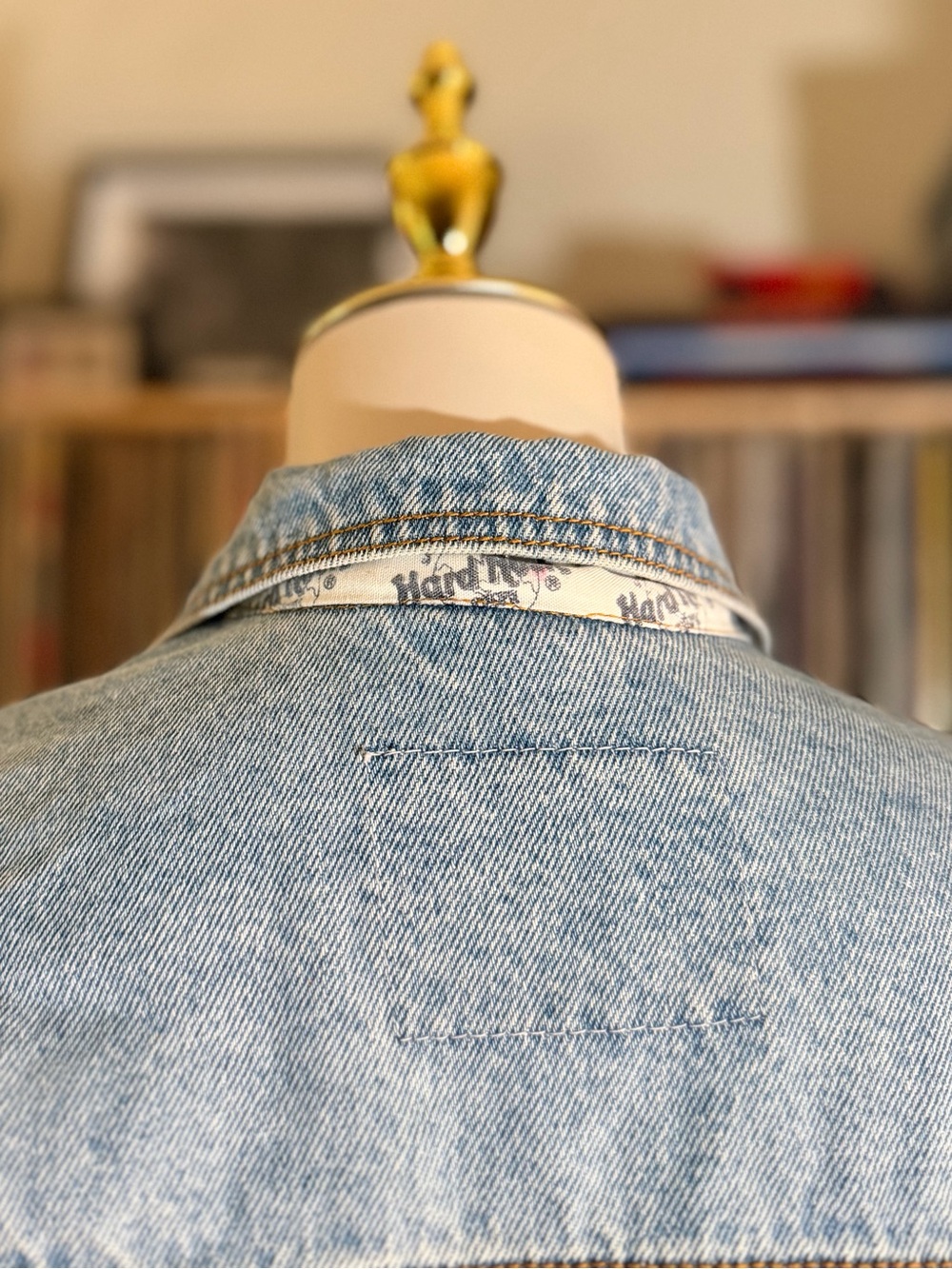 Custom Taylor Swift “Eras” Denim Jacket Oversize Vintage Hard Rock Cafe Swiftie - Picture 10 of 13